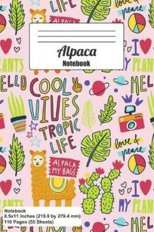 Cover of Alpaca Notebook