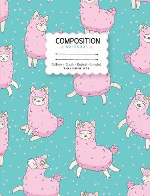 Book cover for Composition notebook College - Graph - Dotted - Unruled