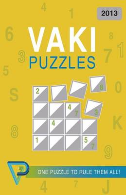 Book cover for Vaki Puzzles 2013