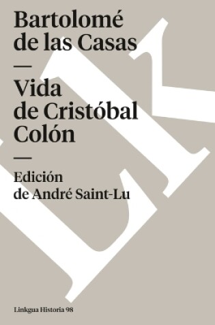 Cover of Vida de Cristobal Colon