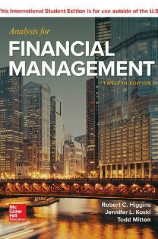 Cover of ISE Analysis for Financial Management