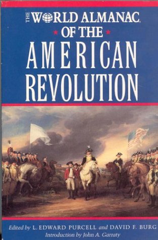 Book cover for The World Almanac of the American Revolution