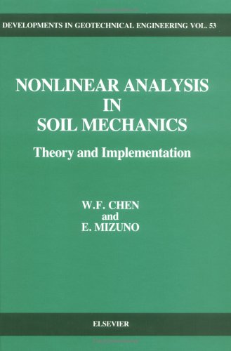 Book cover for Nonlinear Analysis in Soil Mechanics