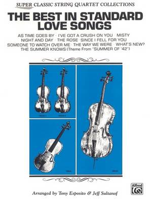 Cover of The Best in Standard Love Songs