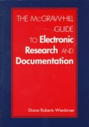 Book cover for McGraw-Hill Guide to Electronic Research