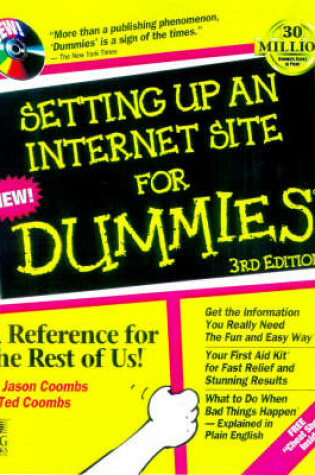 Cover of Setting Up an Internet Site For Dummies
