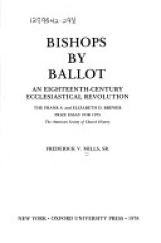 Cover of Bishops by Ballot