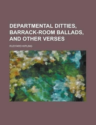 Book cover for Departmental Ditties and Amp; Barrack Room Ballads