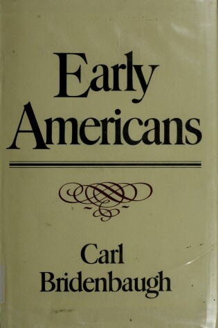 Cover of Early Americans