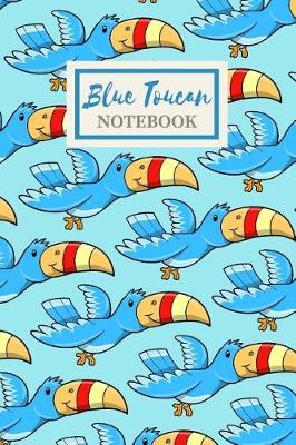 Book cover for Blue Toucan Notebook - Cute Gift Journal for Boys