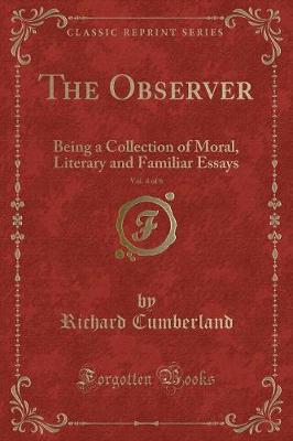 Book cover for The Observer, Vol. 4 of 6