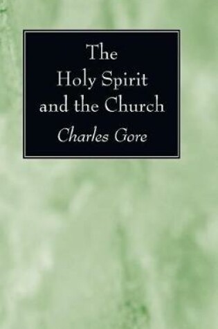 Cover of The Holy Spirit and the Church