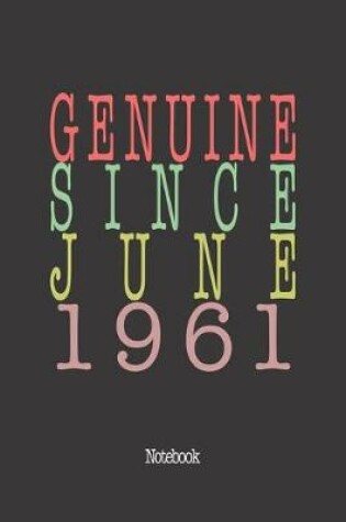 Cover of Genuine Since June 1961