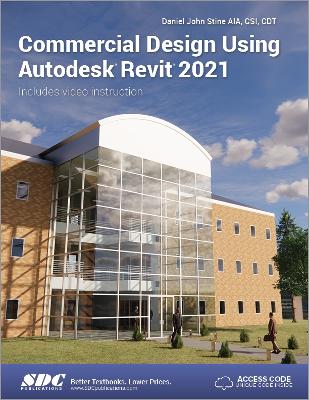 Book cover for Commercial Design Using Autodesk Revit 2021