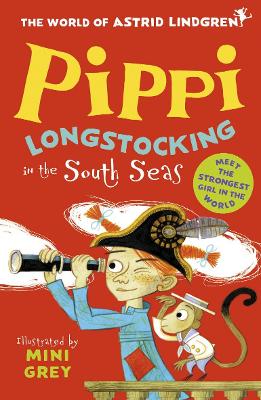 Book cover for Pippi Longstocking in the South Seas (World of Astrid Lindgren)