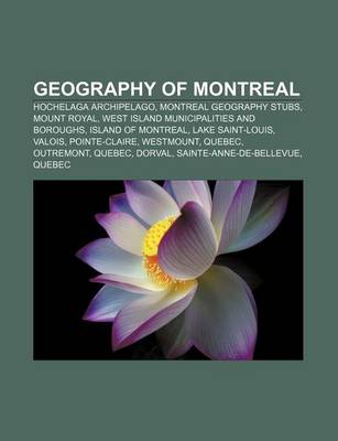 Book cover for Geography of Montreal