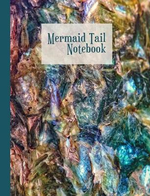 Book cover for Mermaid Tail (Kyanite Gemstone) Blank Notebook Journal