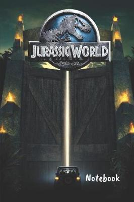 Book cover for Jurassic World Notebook