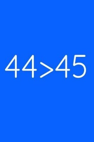 Cover of 44>45