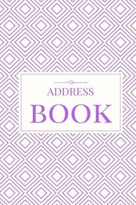 Book cover for Purple Address Book