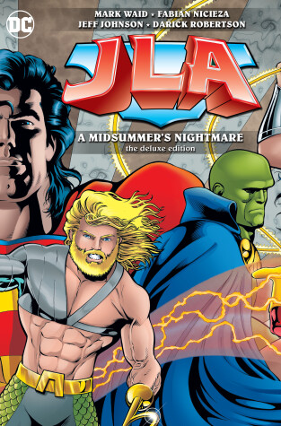 Book cover for JLA A Midsummer's Nightmare Deluxe Edition