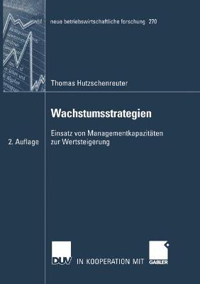 Book cover for Wachstumsstrategien