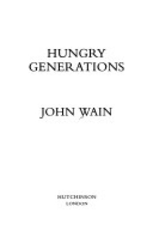 Cover of Hungry Generations