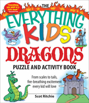 Book cover for The "Everything" Kids' Dragons Puzzle and Activity Book