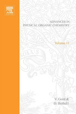 Cover of Adv Physical Organic Chemistry V11 APL