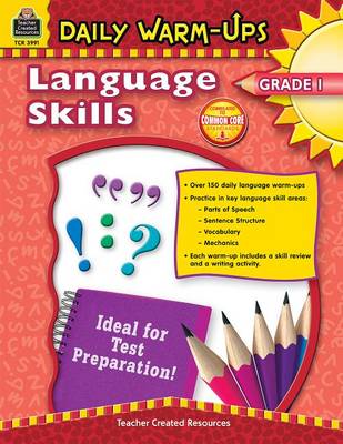 Book cover for Language Skills Grade 1