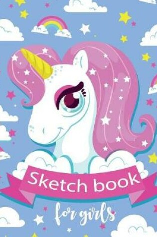 Cover of Sketch Book for Girls