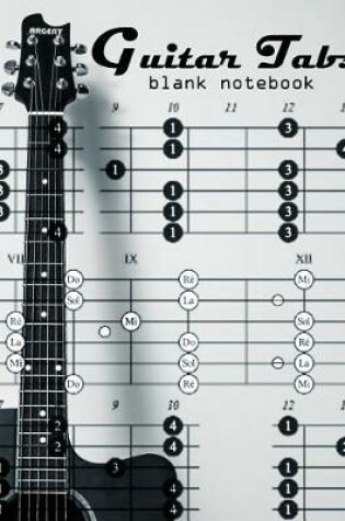 Cover of Guitar Tabs Blank Notebook