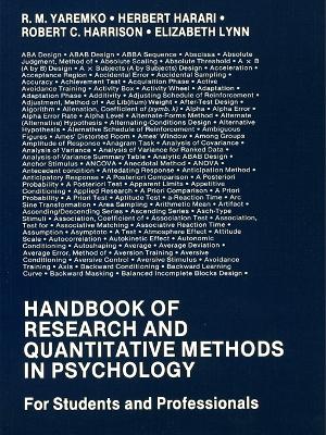Book cover for Handbook of Research and Quantitative Methods in Psychology