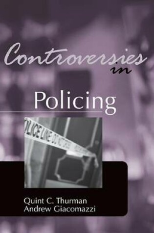 Cover of Controversies in Policing