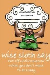 Book cover for Wise Sloth Says