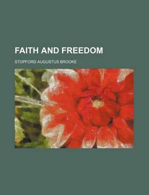 Book cover for Faith and Freedom