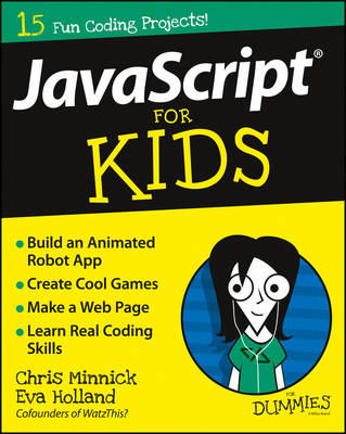 Book cover for JavaScript For Kids For Dummies