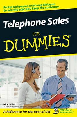 Cover of Telephone Sales for Dummies