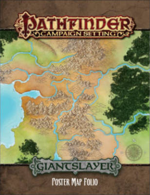 Book cover for Pathfinder Campaign Setting: Giantslayer Poster Map Folio