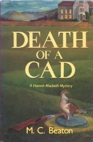 Book cover for Death of a Cad