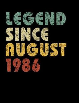 Book cover for Legend Since August 1986