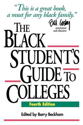 Book cover for Black Student's Guide to Colleges