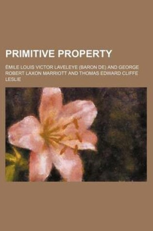 Cover of Primitive Property