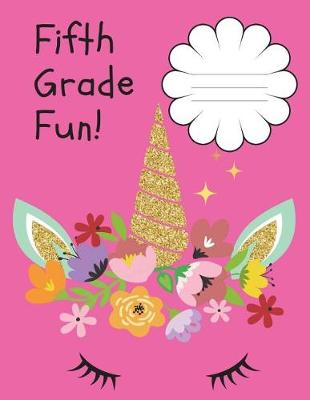 Book cover for Fifth Grade Fun Composition Notebook