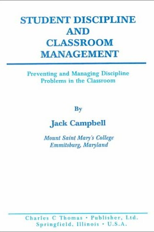 Cover of Student Discipline and Classroom Management