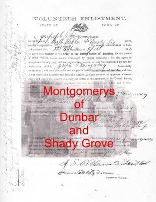 Book cover for Montgomerys of Dunbar and Shady Grove