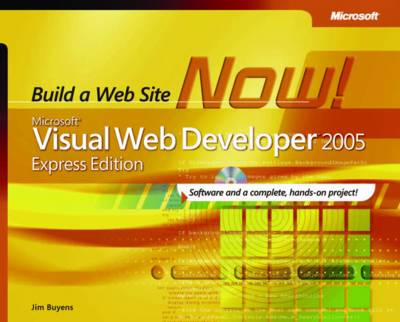 Book cover for Microsoft Visual Web Developer 2005 Express Edition