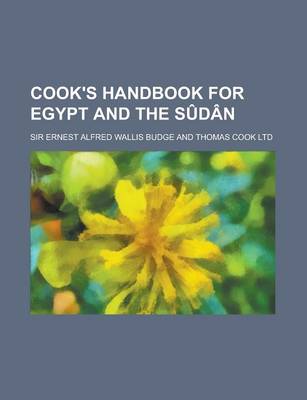 Book cover for Cook's Handbook for Egypt and the Sudan