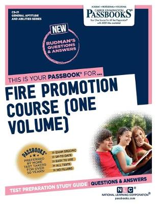 Book cover for Fire Promotion Course (One Volume) (Cs-21)