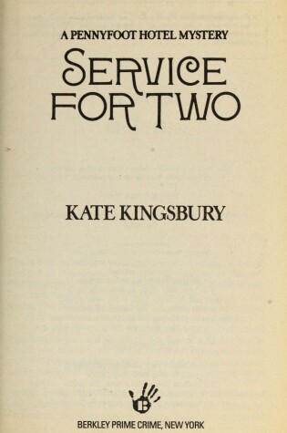 Cover of Service for Two